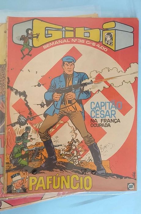 Coleção "GIBI SEMANAL" - Editora RGE formato gigante 34 revistas