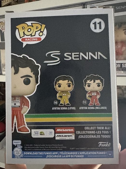 Funko Pop Ayrton Senna 11 McLaren