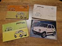 4 książki serwisówki Polski Fiat Maluch 126p FSM po węgiersku
