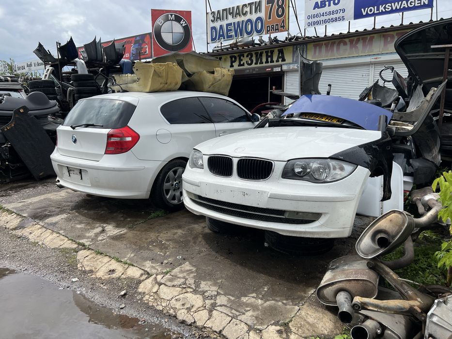 BMW е87 разборка бмв