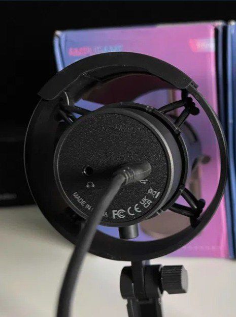 Новий Мікрофон Fifine A8 з RGB підсвіткою Студійний, конденсаторний