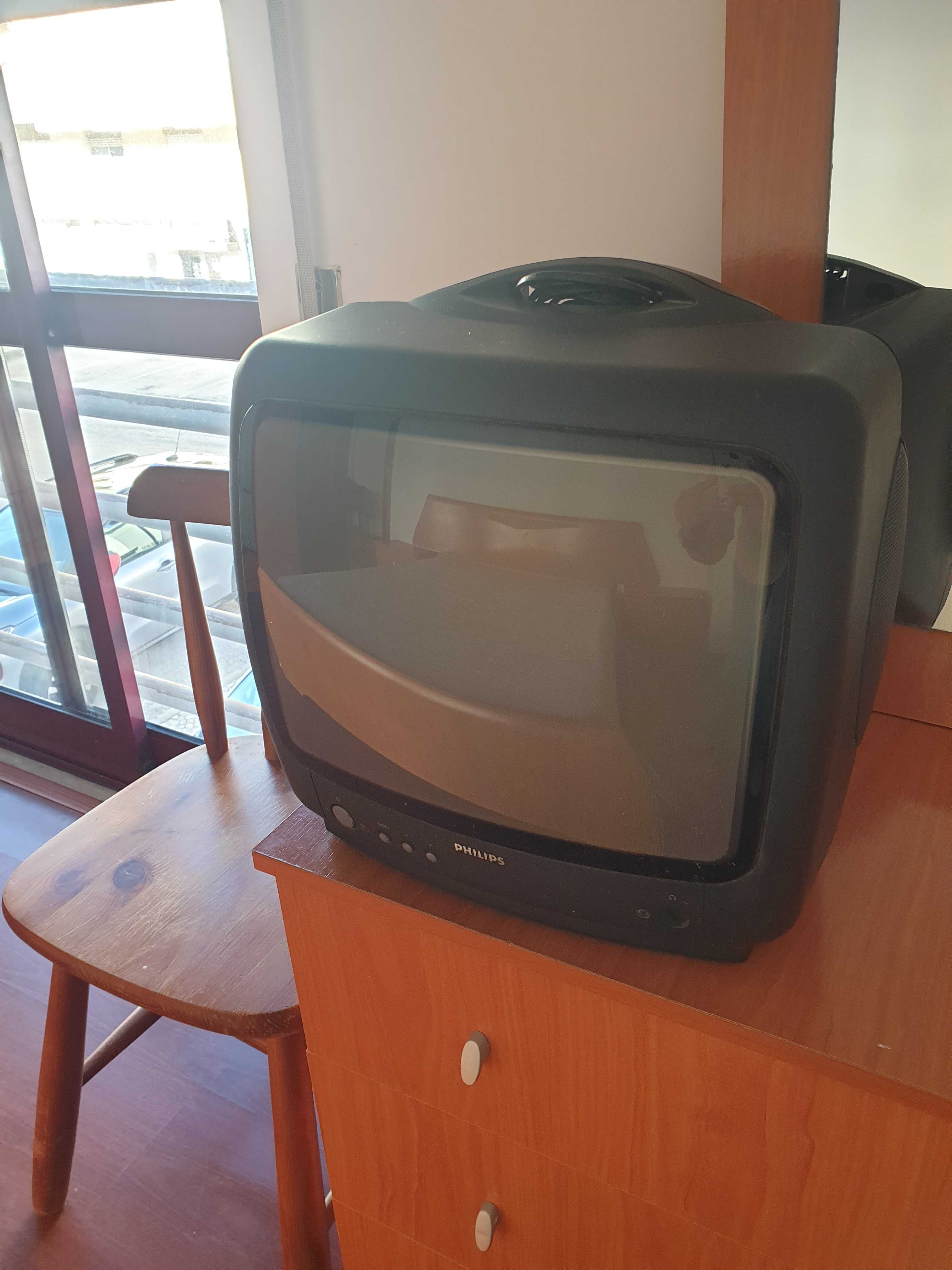 TV antiga Phillips 14"
