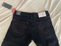 Spodnie jeans czarne męskie stretch True Religion