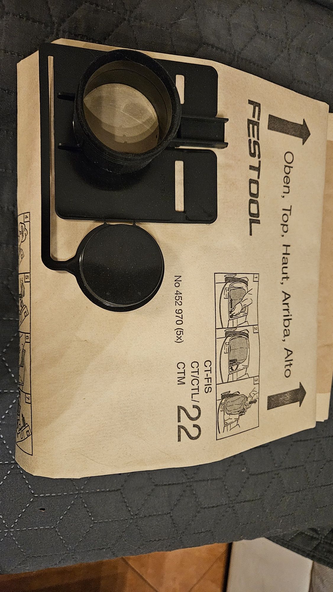 Worek filtrujący do odkurzacza Festool CT- FIS 22