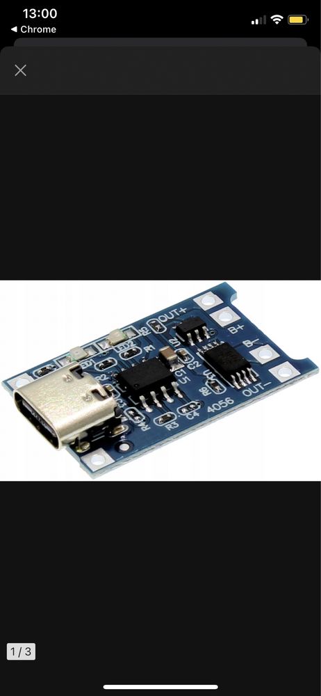 Modul ladowania, Ładowarka ACS TP4056 HW-373 v1.1