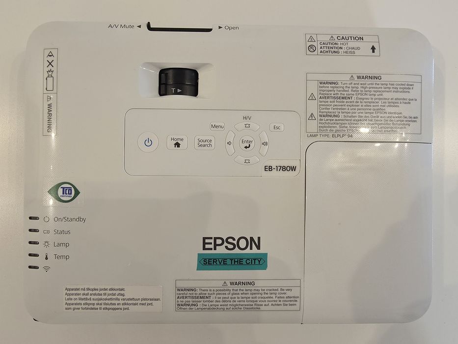 Projector Multimédia EPSON EB-1780W