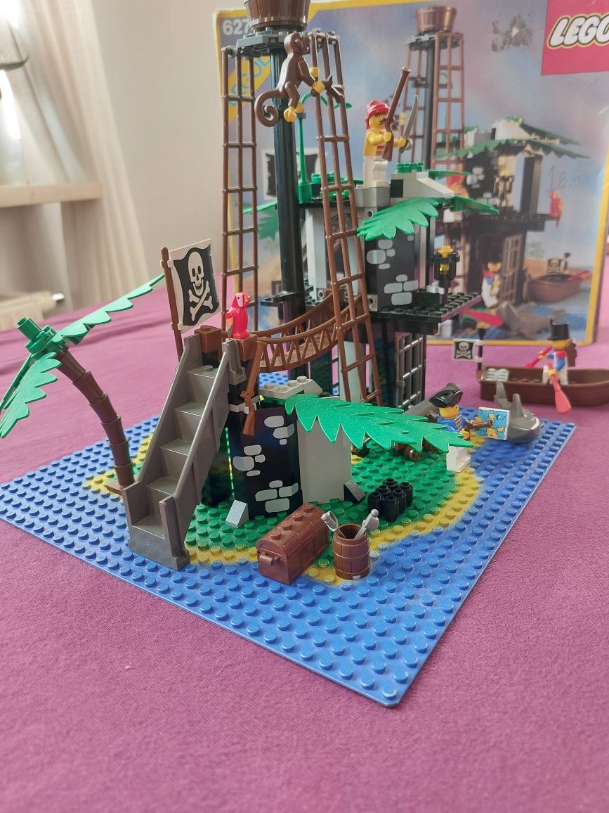 Lego 6270 + box pudło + instrukcja. Forbidden Island. Piraci. Pirates