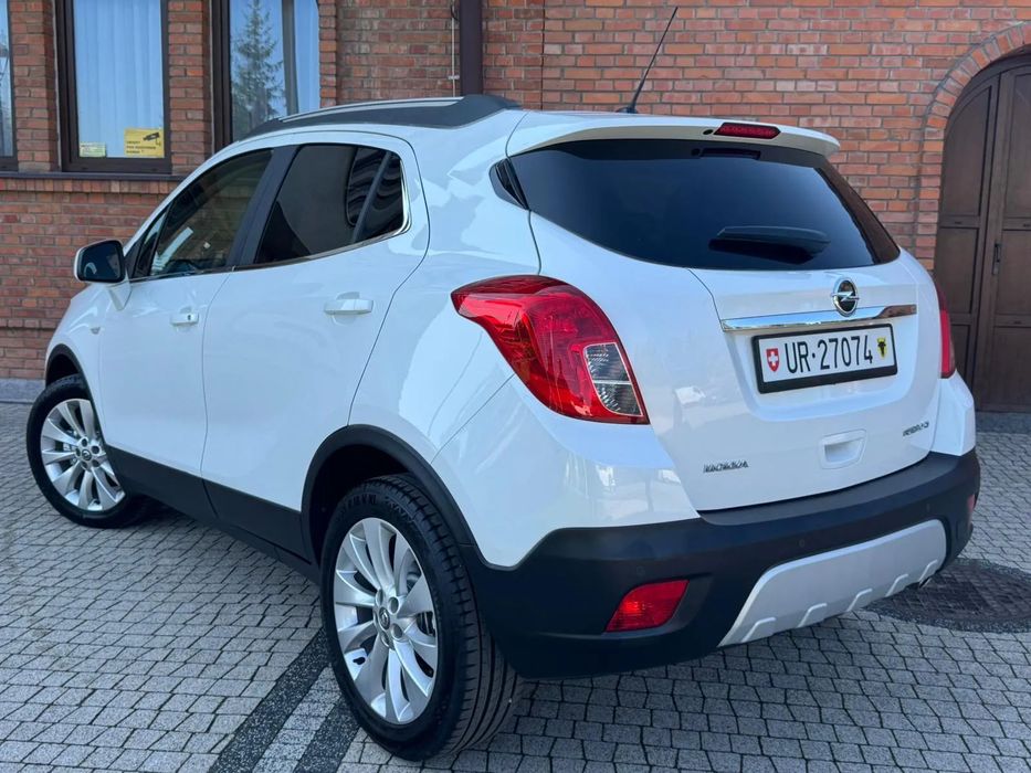 Opel Mokka COSMO 1.4B 140Ps 4x4 Ledy Bixenon Półskóra Niski Przebieg 1 Właściciel