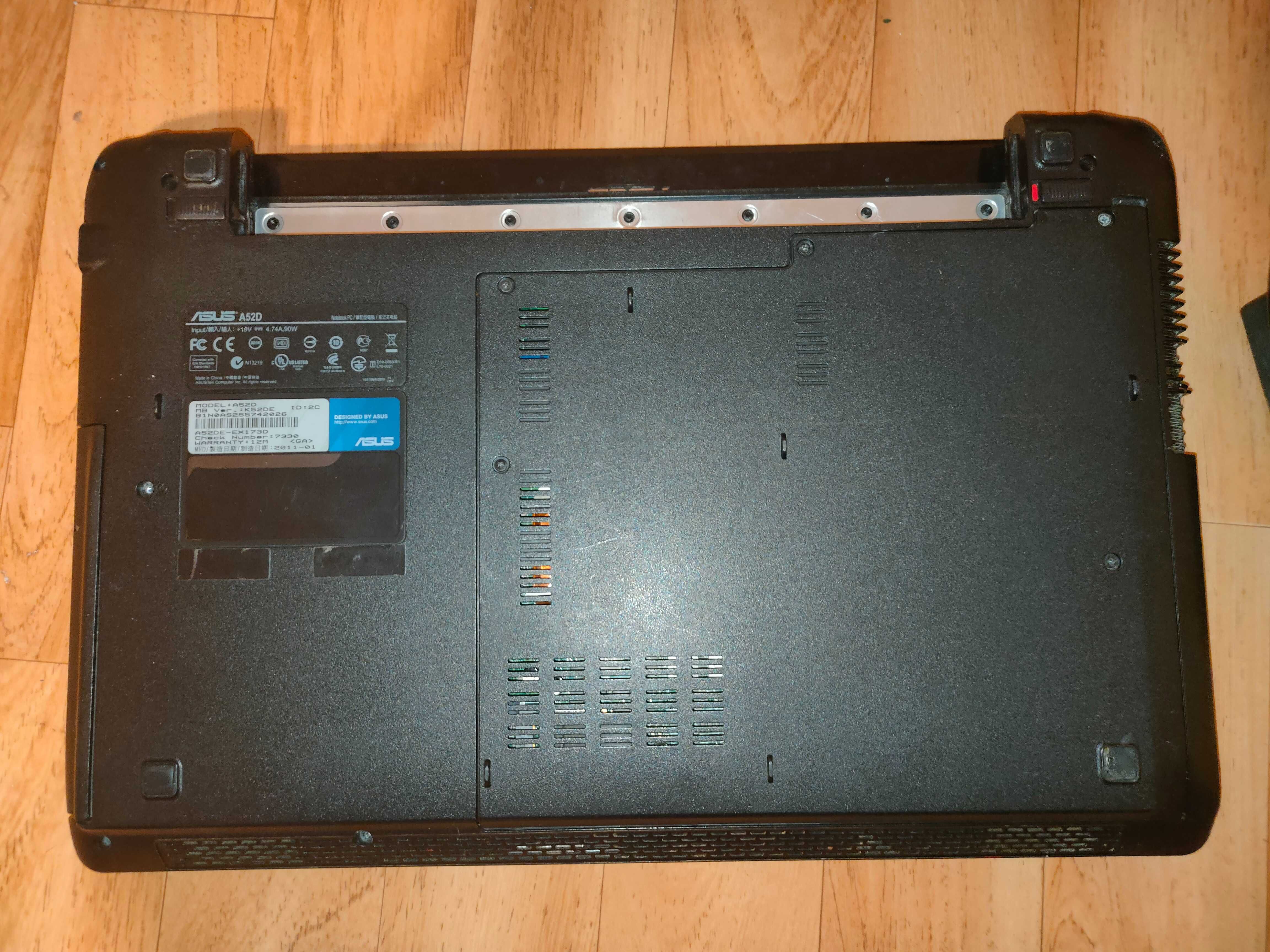 Ноутбук ASUS A52D