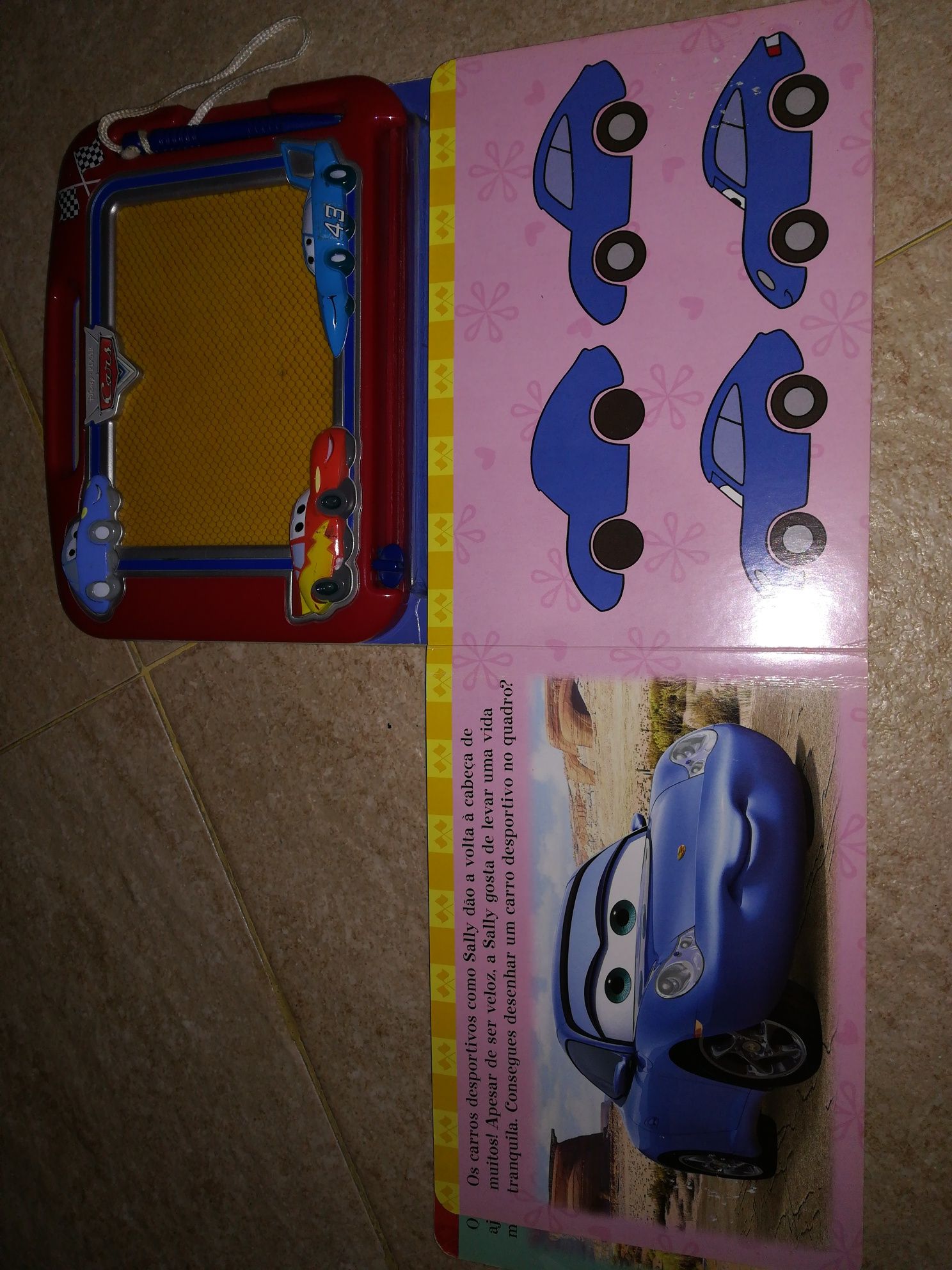 Quadro magnético Disney Pixar carros