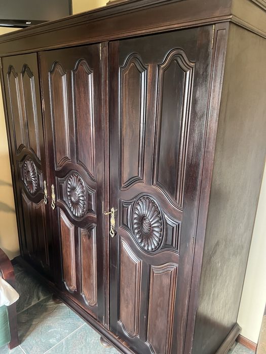 Quarto de casal madeira maciça