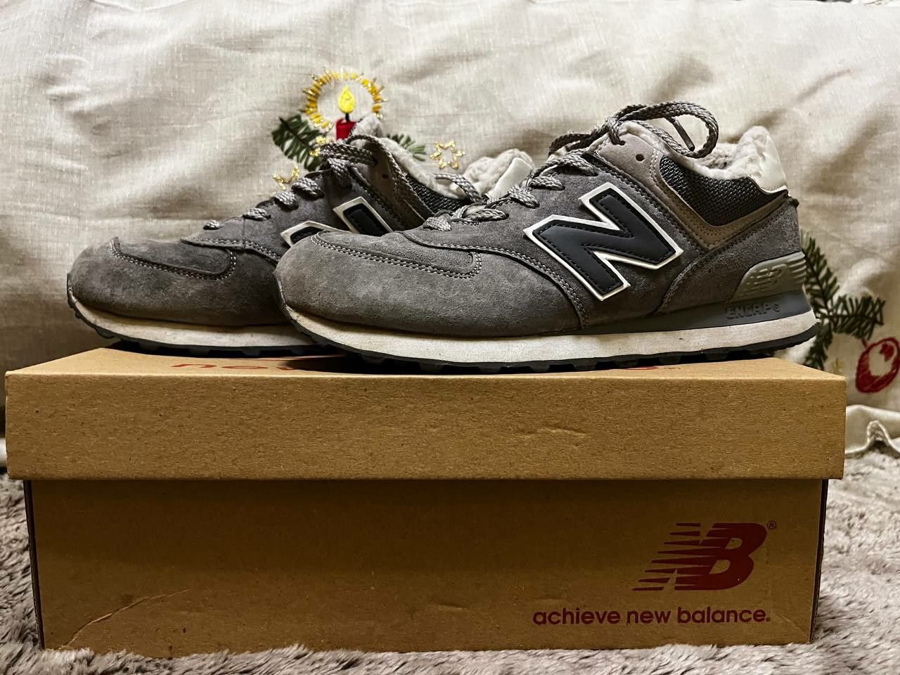 New balance зимние кросовки,р 40