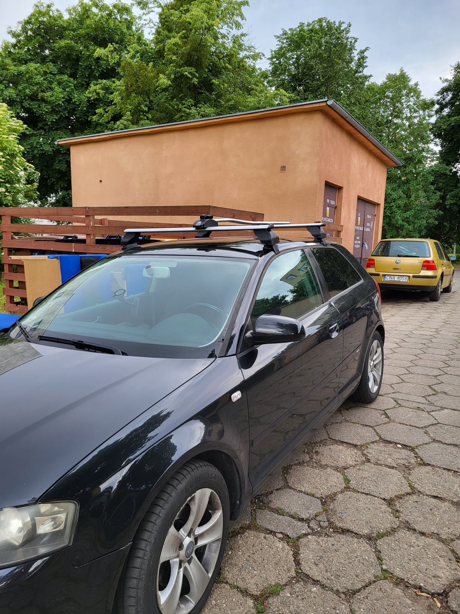 Bagarznik dachowy audi a3 8p