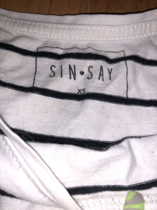 crop top damski sinsay