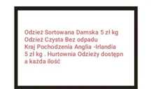 Odzież Sortowana Hurt .Możliwa Wysyłka