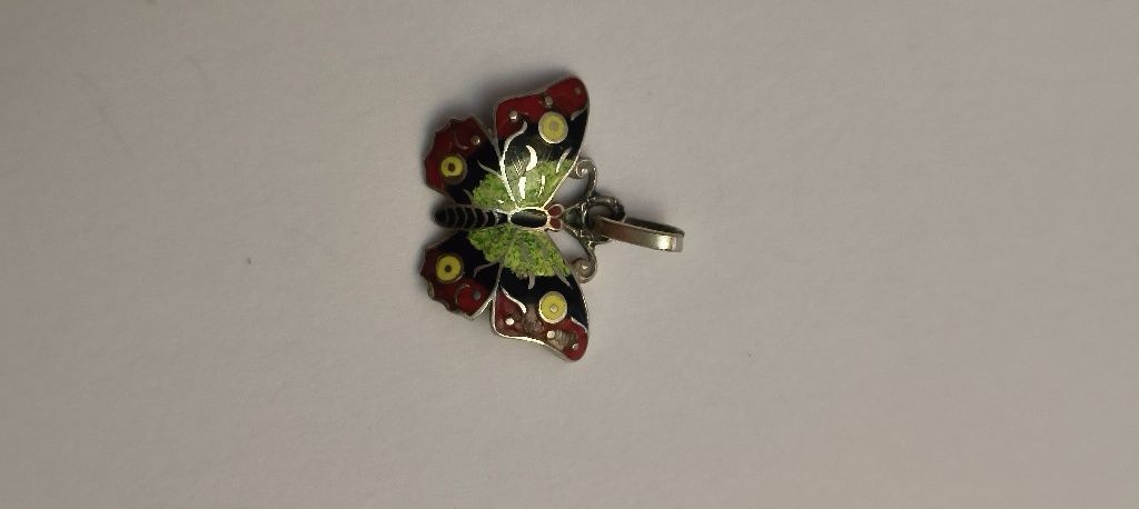 Pendente em prata borboleta