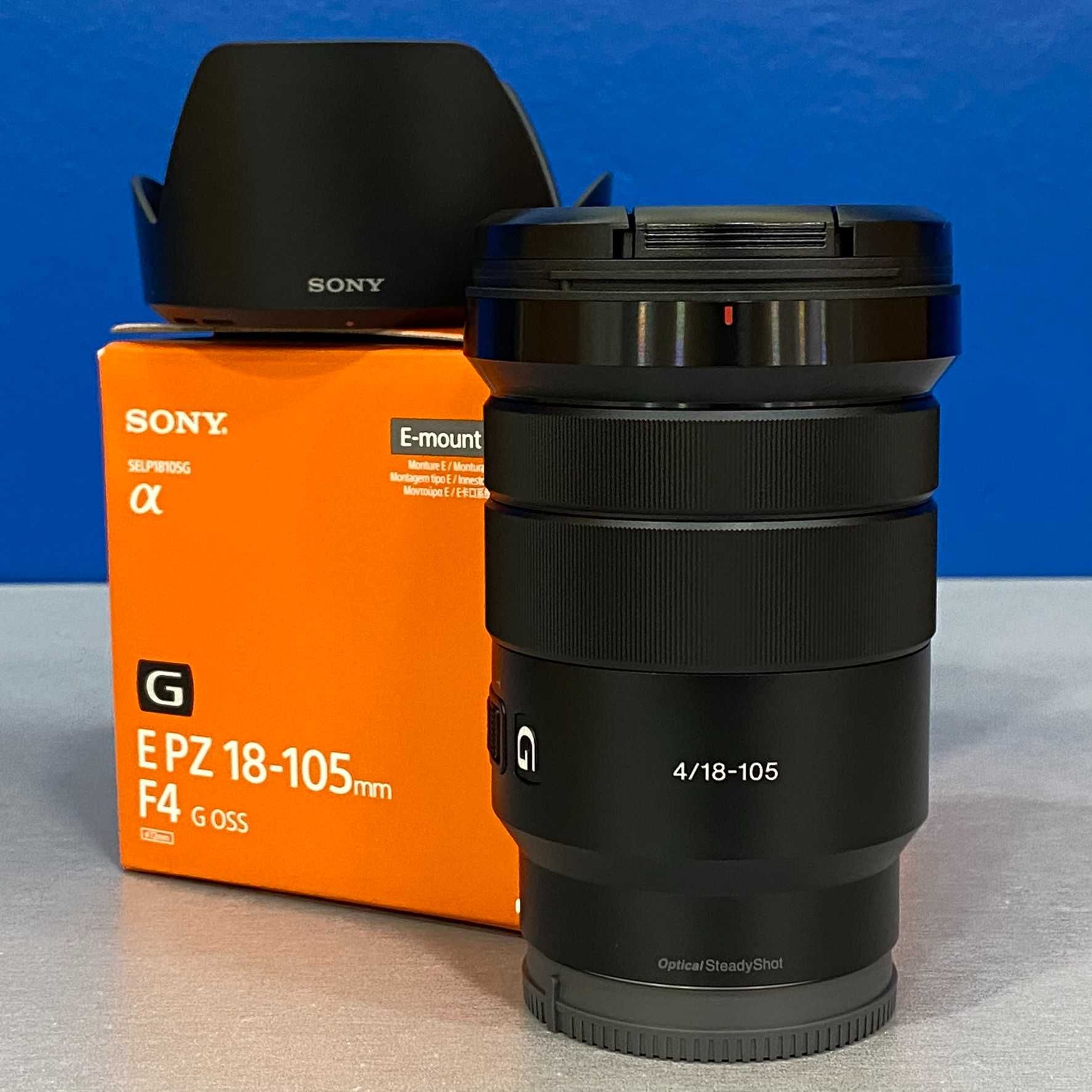 Sony E 18-105mm f/4 G PZ OSS (NOVA - 3 ANOS DE GARANTIA)