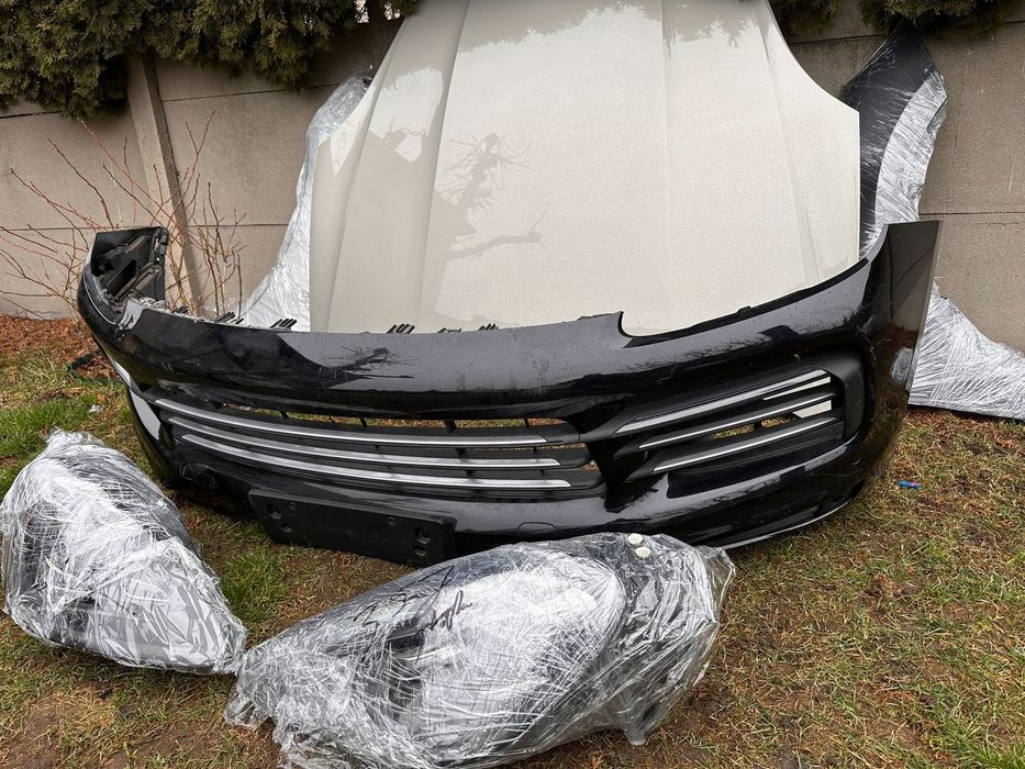 Porsche Cayenne 9Y0 maska zderzak lampy full led blotnik