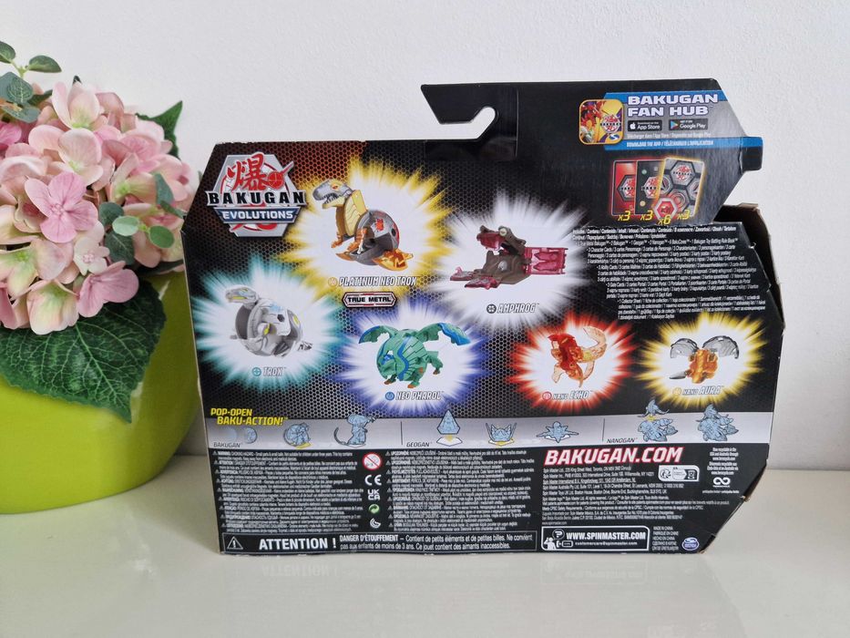Bakugan ,Neo Nillious -Ghost Beast figurki