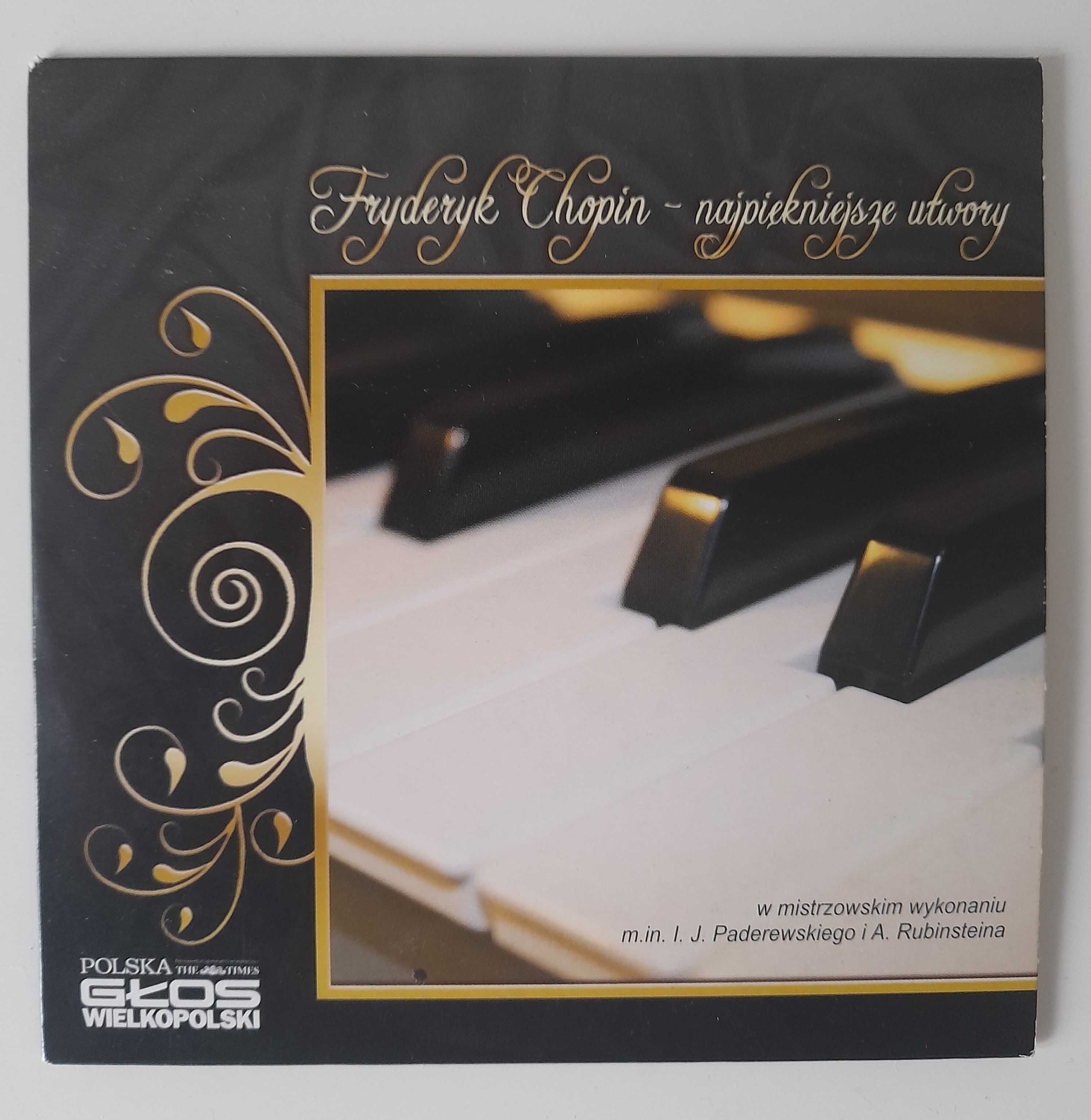 Płyta CD Fryderyk Chopin - najpiękniejsze utwory