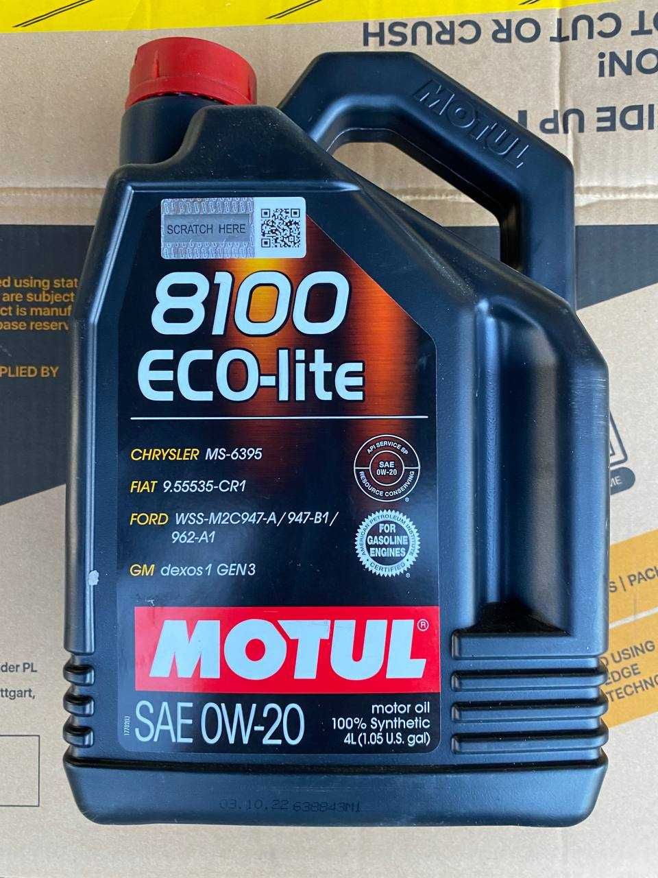 MOTUL 8100 ECO-lite 0W-20 4л