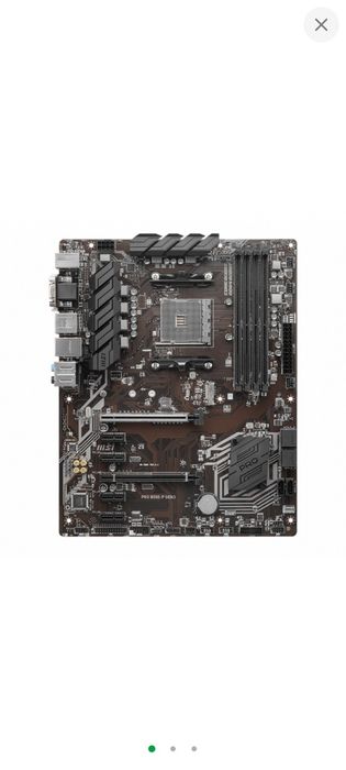 Материнська плата MSI B550 + процесор Ryzen 5 5600