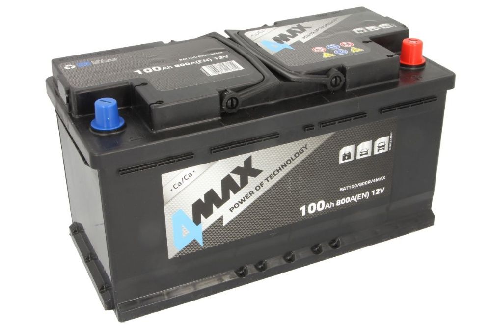 Akumulator 4MAX ECOLINE 100Ah 800A P+ CARGO Akumulatory Zgierz