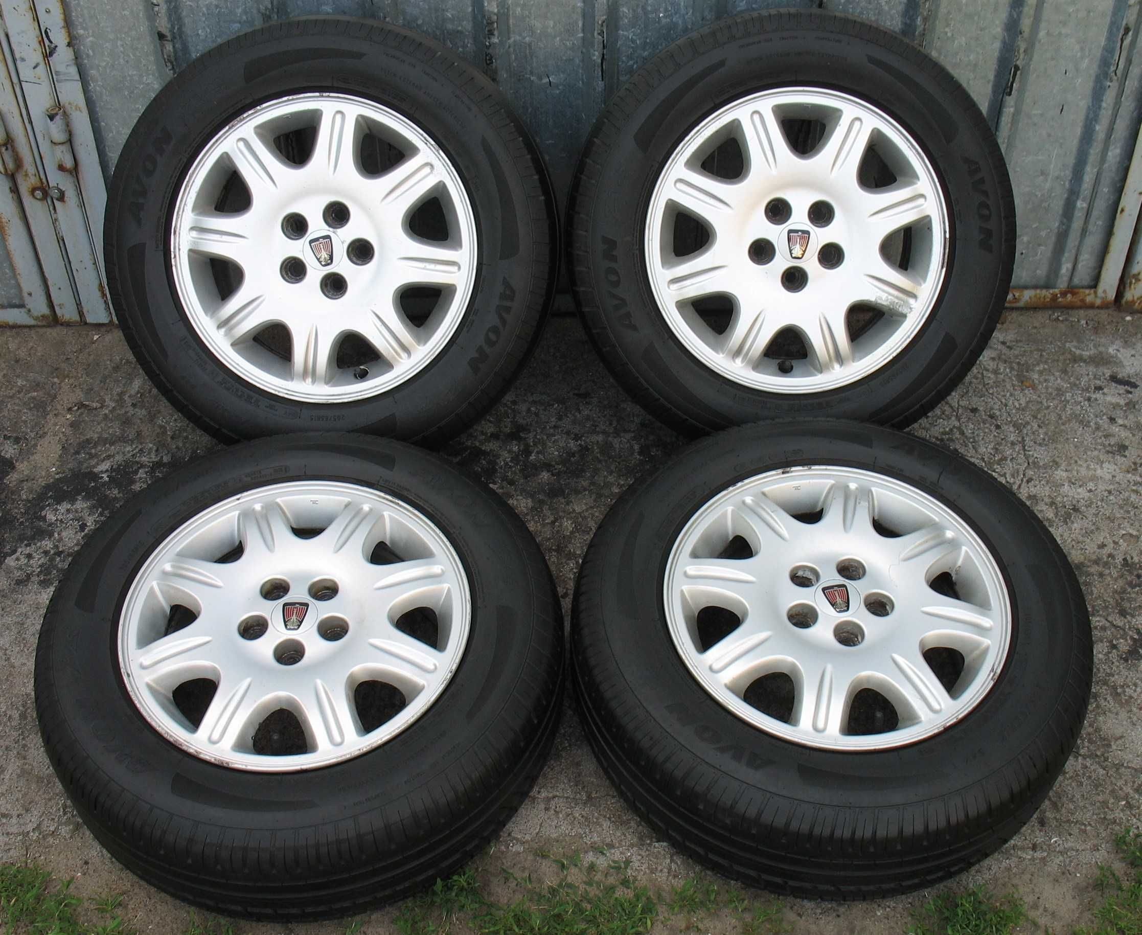 Alufelgi 5x100 15 Rover 75 opony 205/65r15