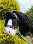 Czarny konik A3 hobby horse