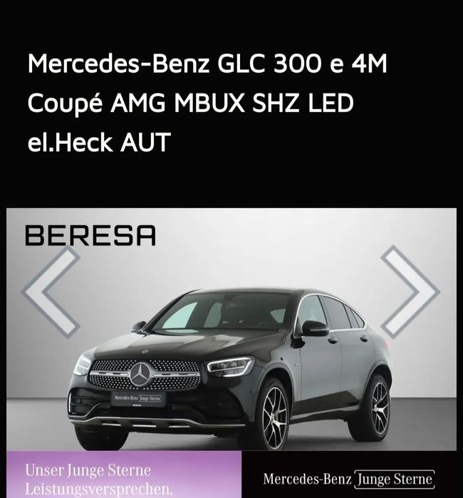 Mercedes-Benz GLC 300 de 4Matic 9G-TRONIC AMG Line