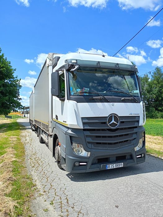 Mercedes actros mp4 zestaw