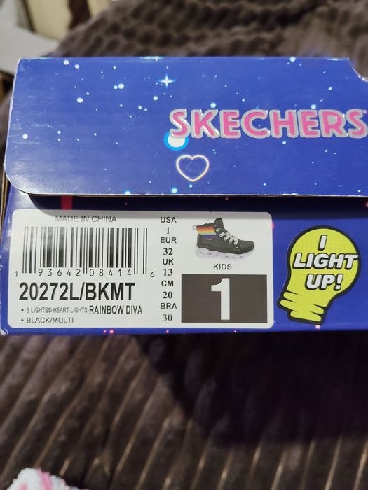 Дитячі ботінки Skechers