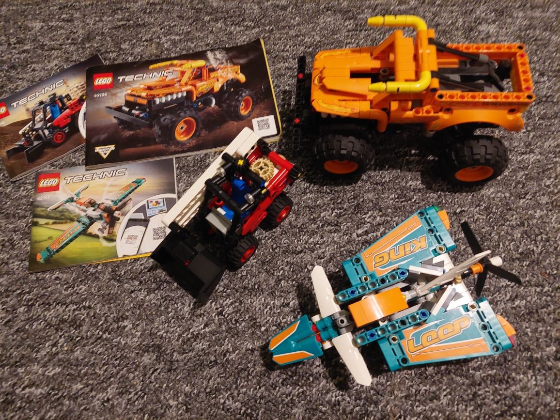 Lego Technic 3 zestawy