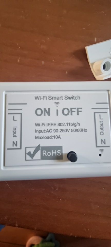 Розумний вимикач реле WiFi smart switch 16A,