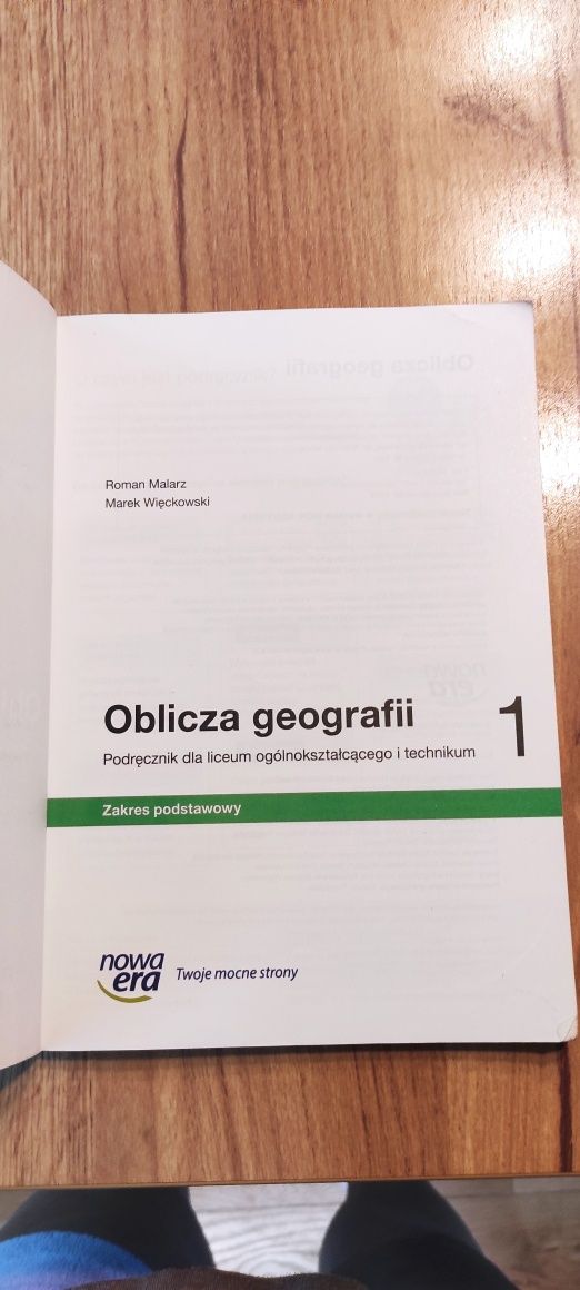 Oblicza geografii 1 zakres podstawowy Nowa era