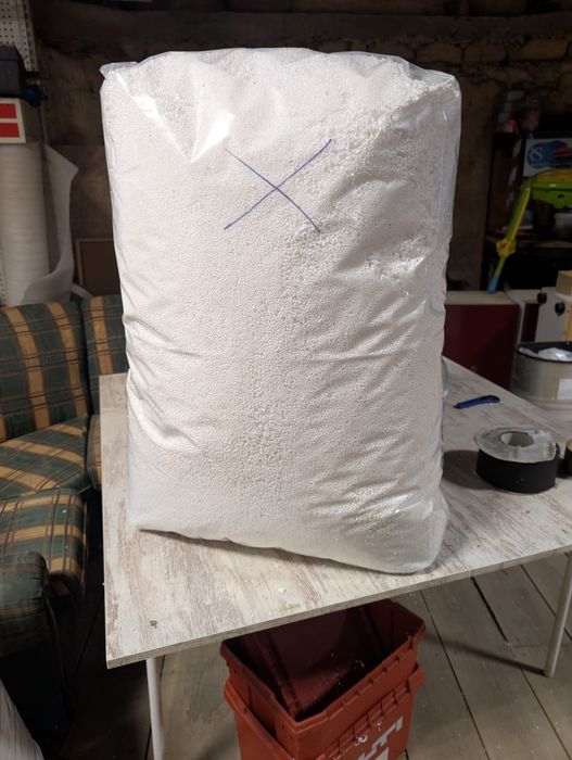 EPS granulado sacos 160 lts