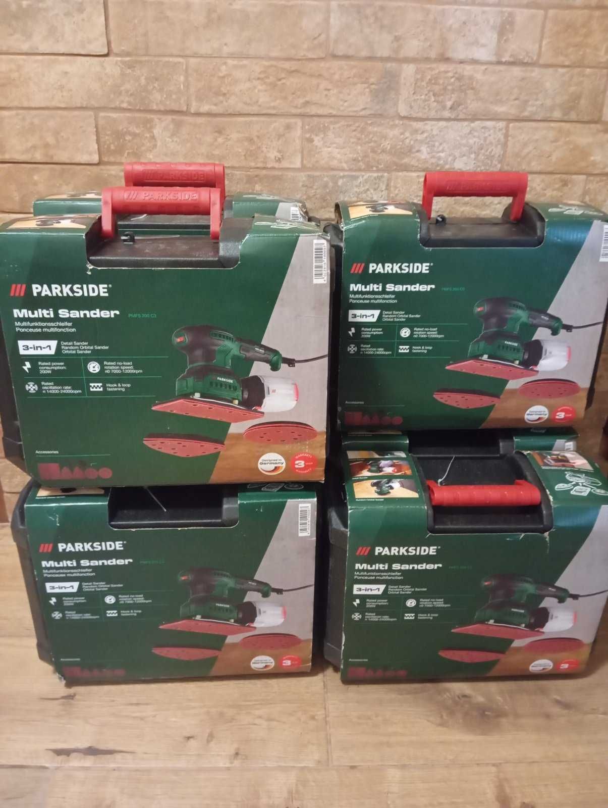 Багатофункціональна шліфувальна машинка 3 в 1 Parkside PMFS 200 C 3