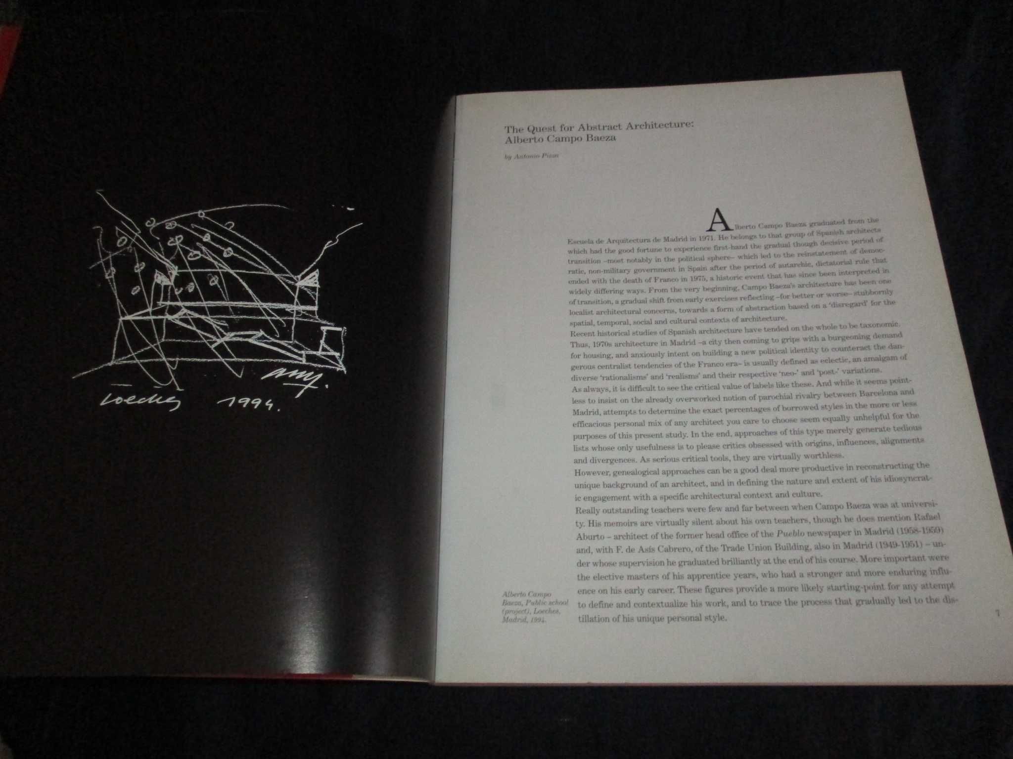 Livro Alberto Campo Baeza Works and Projects