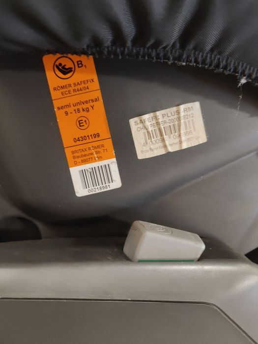 Romer Safefix Plus ADAC 4 gwiazdki 9-18kg