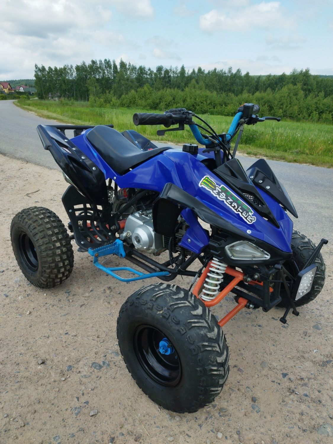 Quad 125 XXL, rozrusznik, bieg wsteczny