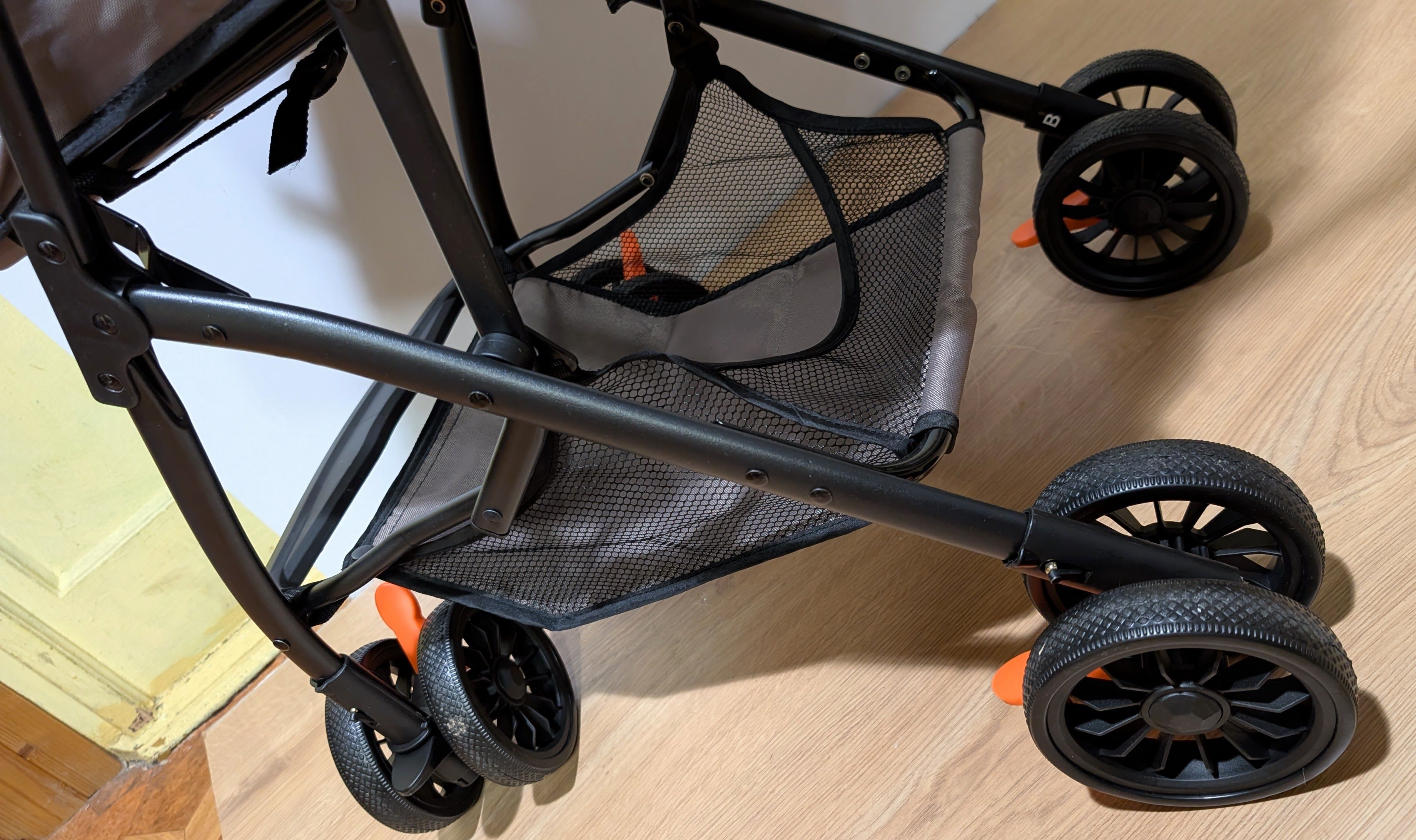 Hafenbande Wózek Dla Psa Kota Buggy Sailor Brązowo-Szary Do 15Kg