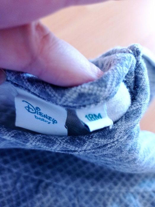 Vestido Disney club tamanho 18 meses como novo