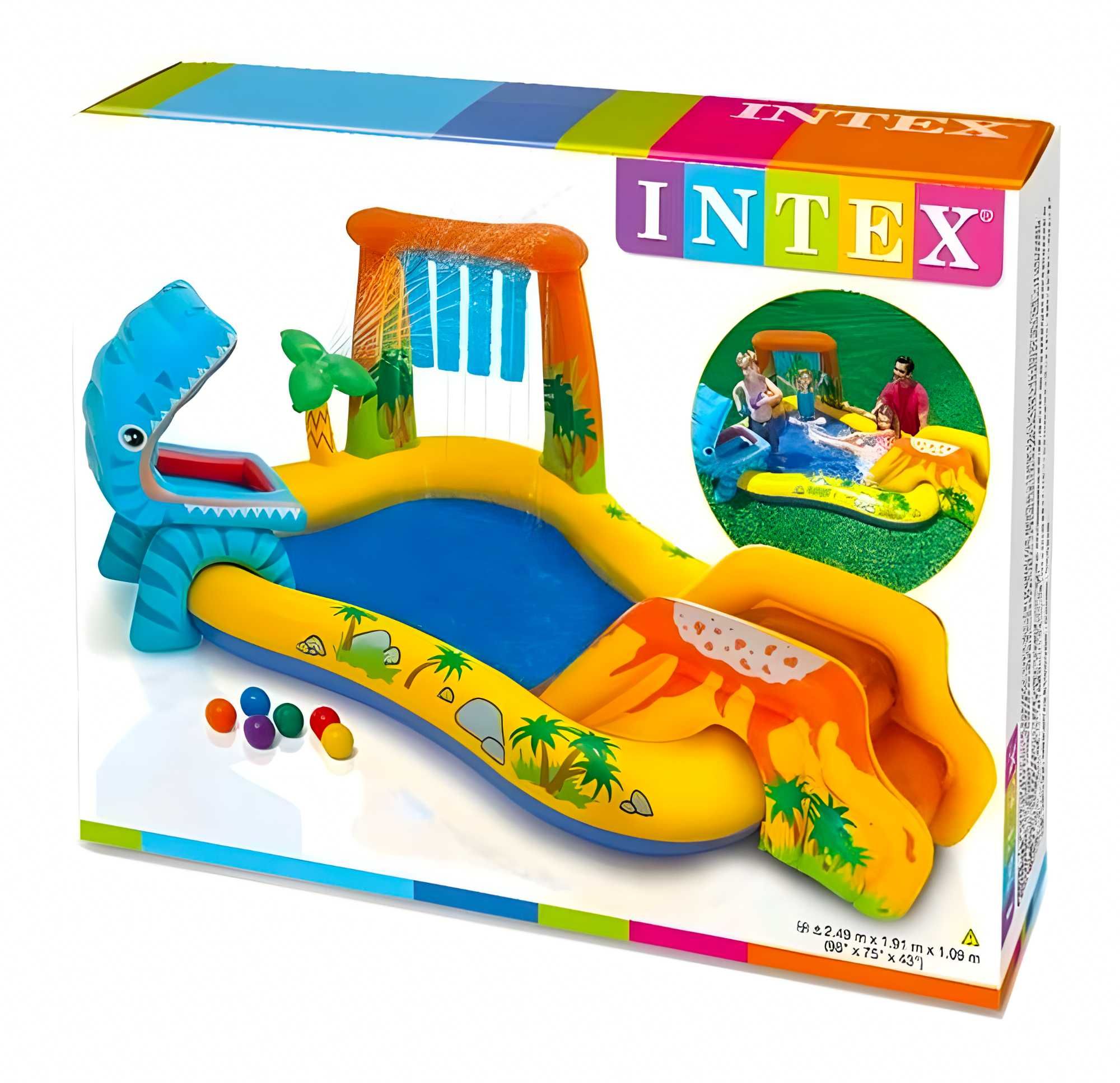 NOWY Basen dla dzieci wodny plac zabaw Intex Gwarancja 24 msc