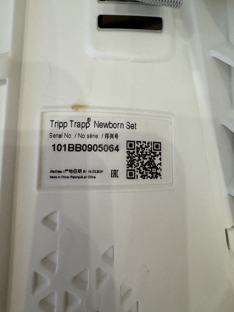 Stokke Tripp Trapp Newborn Set leżaczek niemowlęcy szary