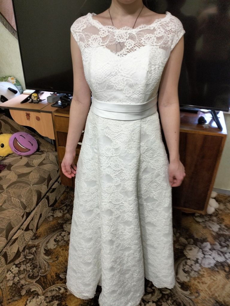 Весільна сукня мереживо