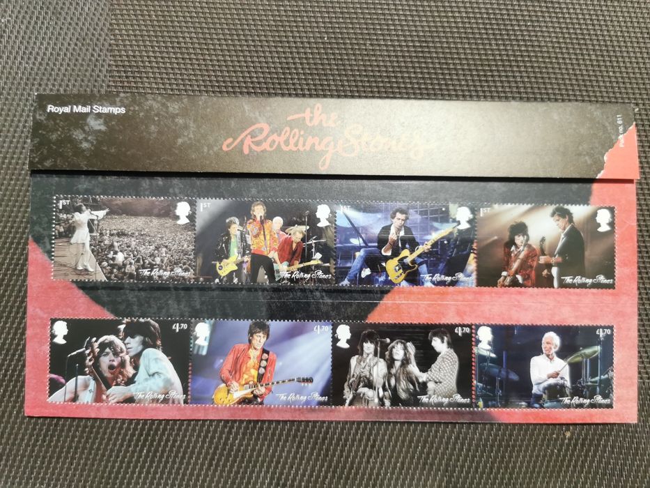 Rolling Stones znaczki