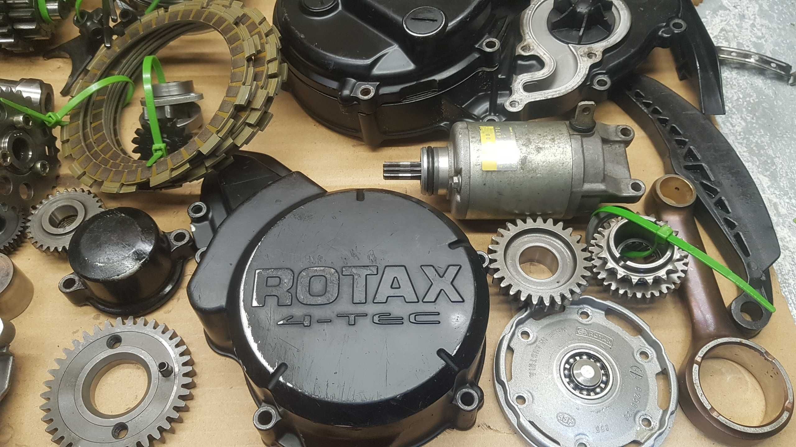 can am ds 450 skrzynia stator glowica rozrusznik balans pokrywa kosz