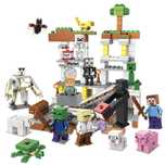 Конструктор Майнкрафт Шахта, Minecraft Lego Будівництво, лего my world