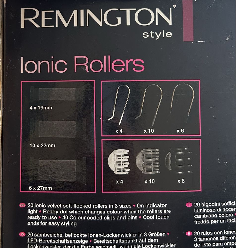 Termoloki Remington Ionic Rollers