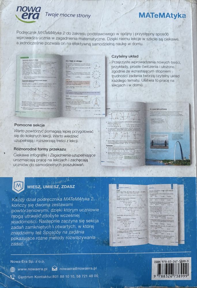 Podręcznik Matematyka 2 Zakres podstawowy Nowa Era